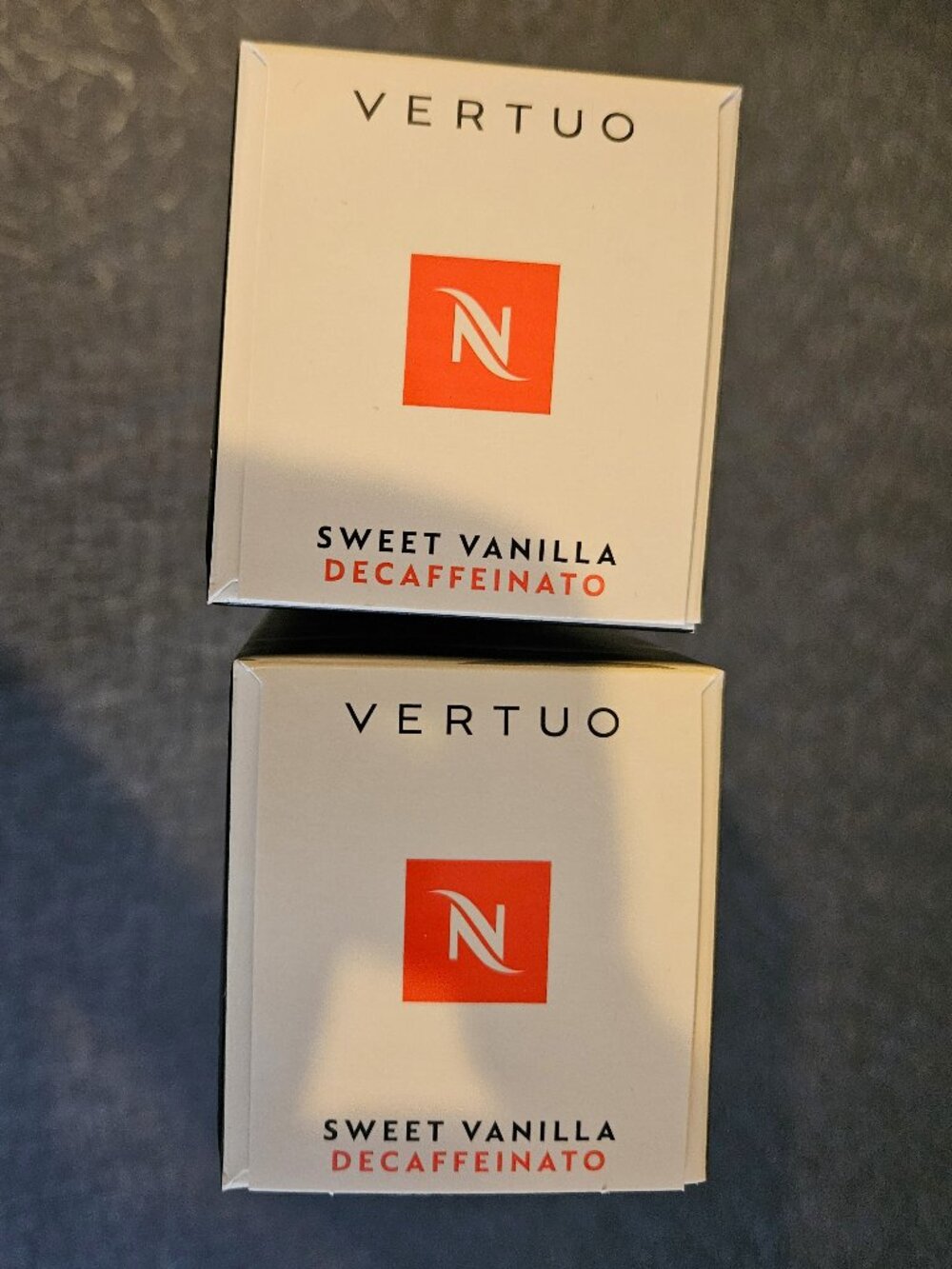 VERTUO - Sweet Vanilla DECAF pods - 2 Boxes NEW